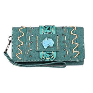 Montana West Brand Tooled Leather Wallet - BRAND NEW